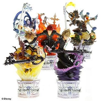 Kingdom Hearts II Formation Arts Vol. 2 Complete 5-Figure Set