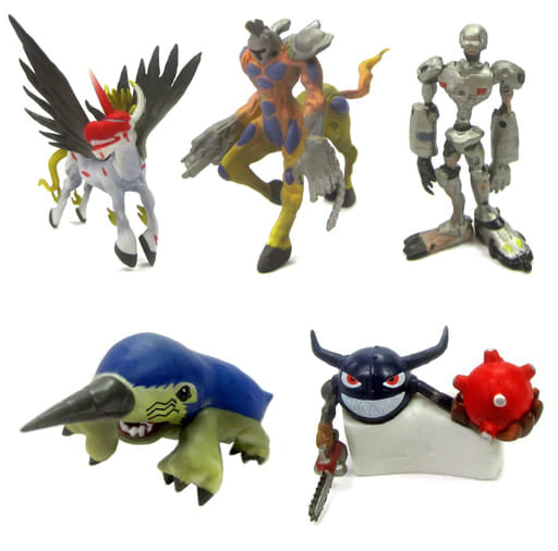 Digital Monster Capsule Mascot Collection ver.6.0 Complete 5-Figure Set