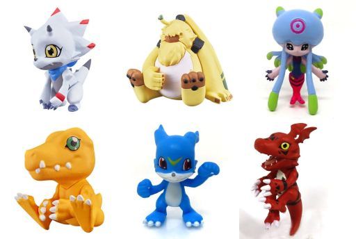 Hugcot Digimon vol.02 Complete 6-Item Set