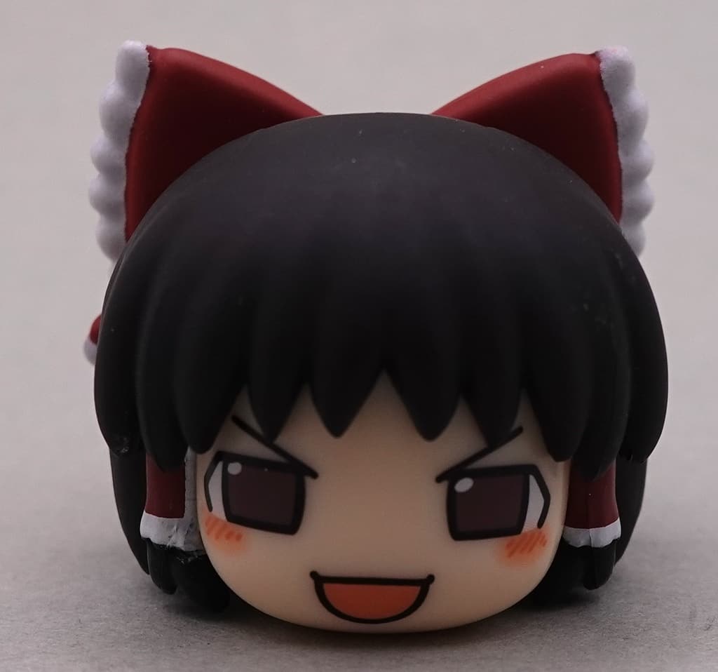 Yukkuri Reimu (Normal) Mini Interior Figure - Touhou Project - Eikou Maker - Approx. 3 cm - Pre-owned