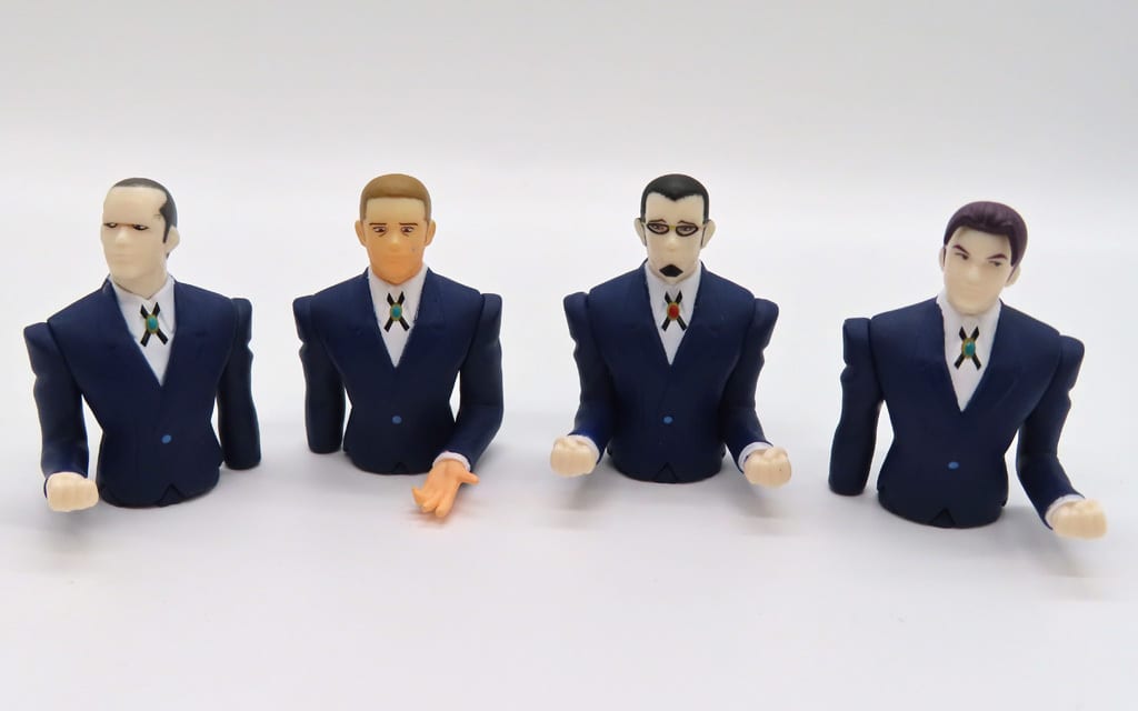 HUNTER×HUNTER Zoldyck Family Butler Desktop Mascot Set of 4