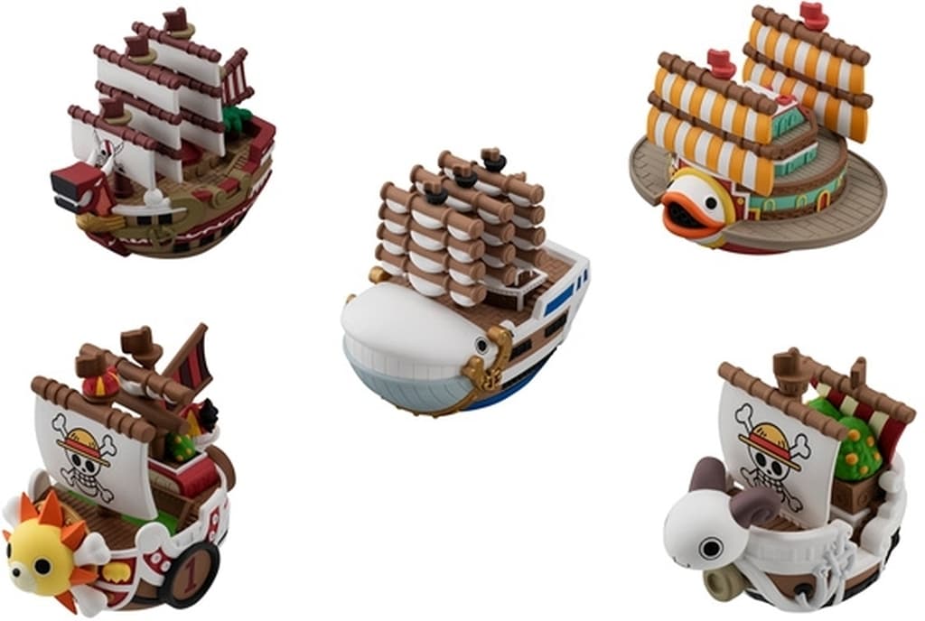 One Piece Yura Collection Grand Line Collection 5-Type Set