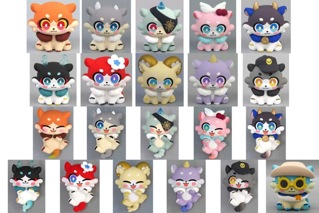 Honkai: Star Rail GaoGao Chimera Mini Figure 21-Piece Set