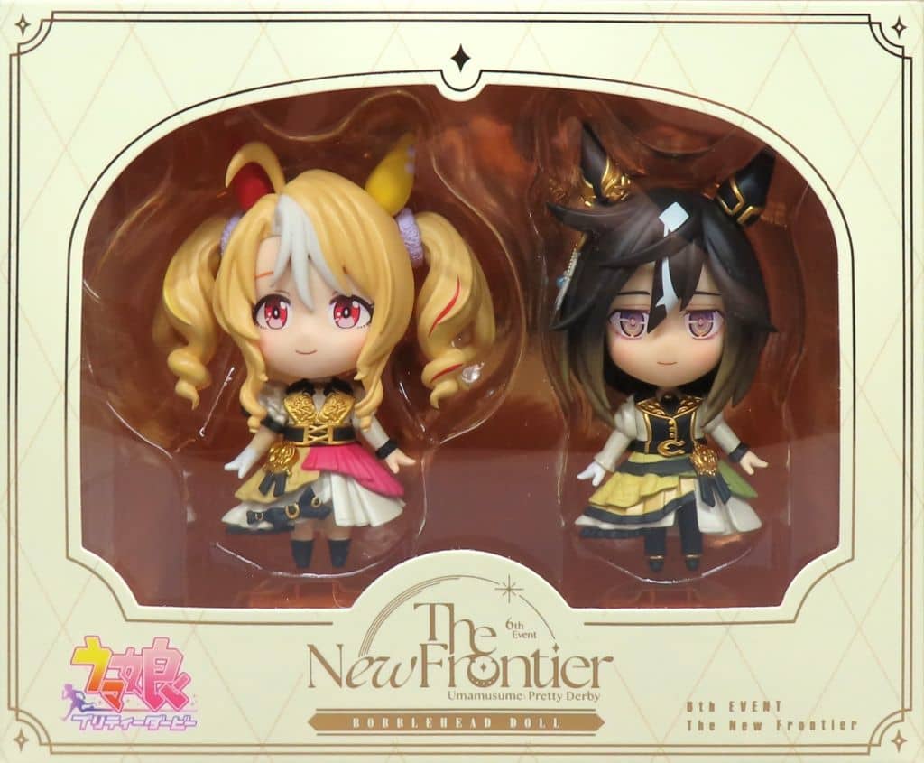 Umamusume Pretty Derby 6th EVENT The New Frontier Autumn Ver. Official Mini Bobblehead Doll Set (Single) - Cygames - ~9cm (Used)