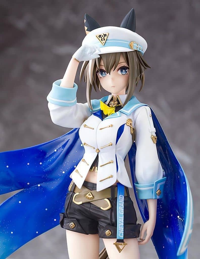 Cheval Grand 1/7 Scale Painted Figure — Umamusume Pretty Derby — "Grand itineraire" Costume by Phat Company (Approx. 27 cm, Pre-owned)