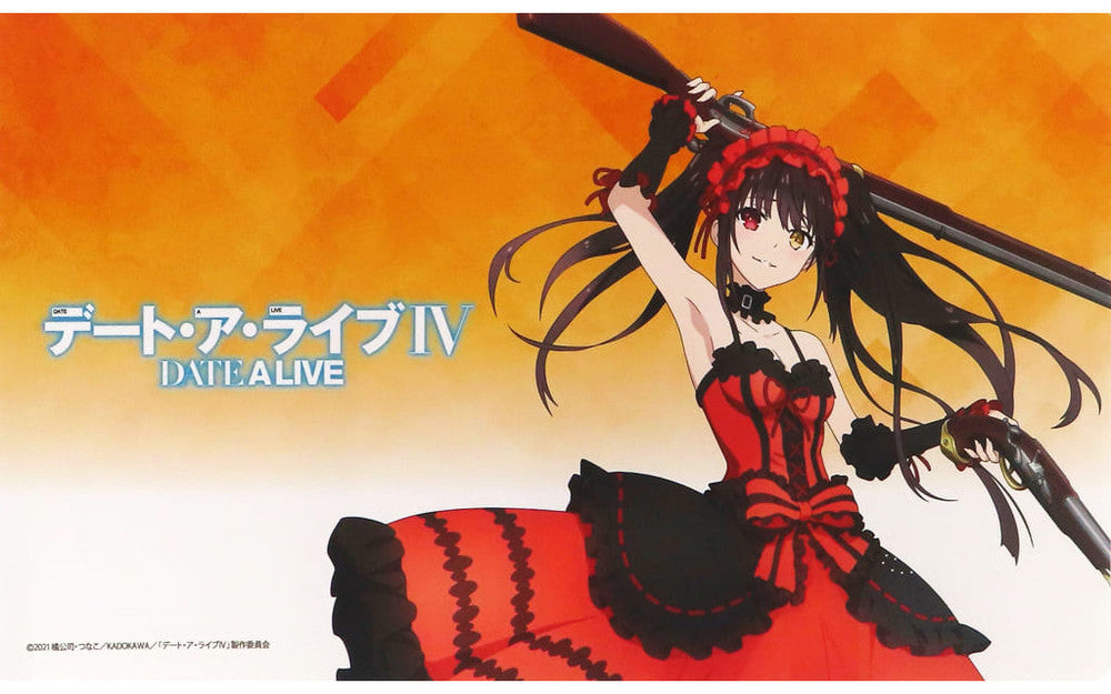 Kurumi Tokisaki Rubber Playmat - Date A Live IV (60×35cm, Curtain Damashii)