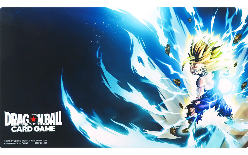 Son Gohan Official Playmat 02 for Dragon Ball Super Card Game, Event-Limited Bandai Edition, Approx. 590 x 340 mm