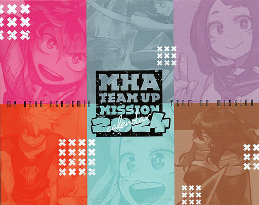My Hero Academia Team-Up Missions 2024 Calendar