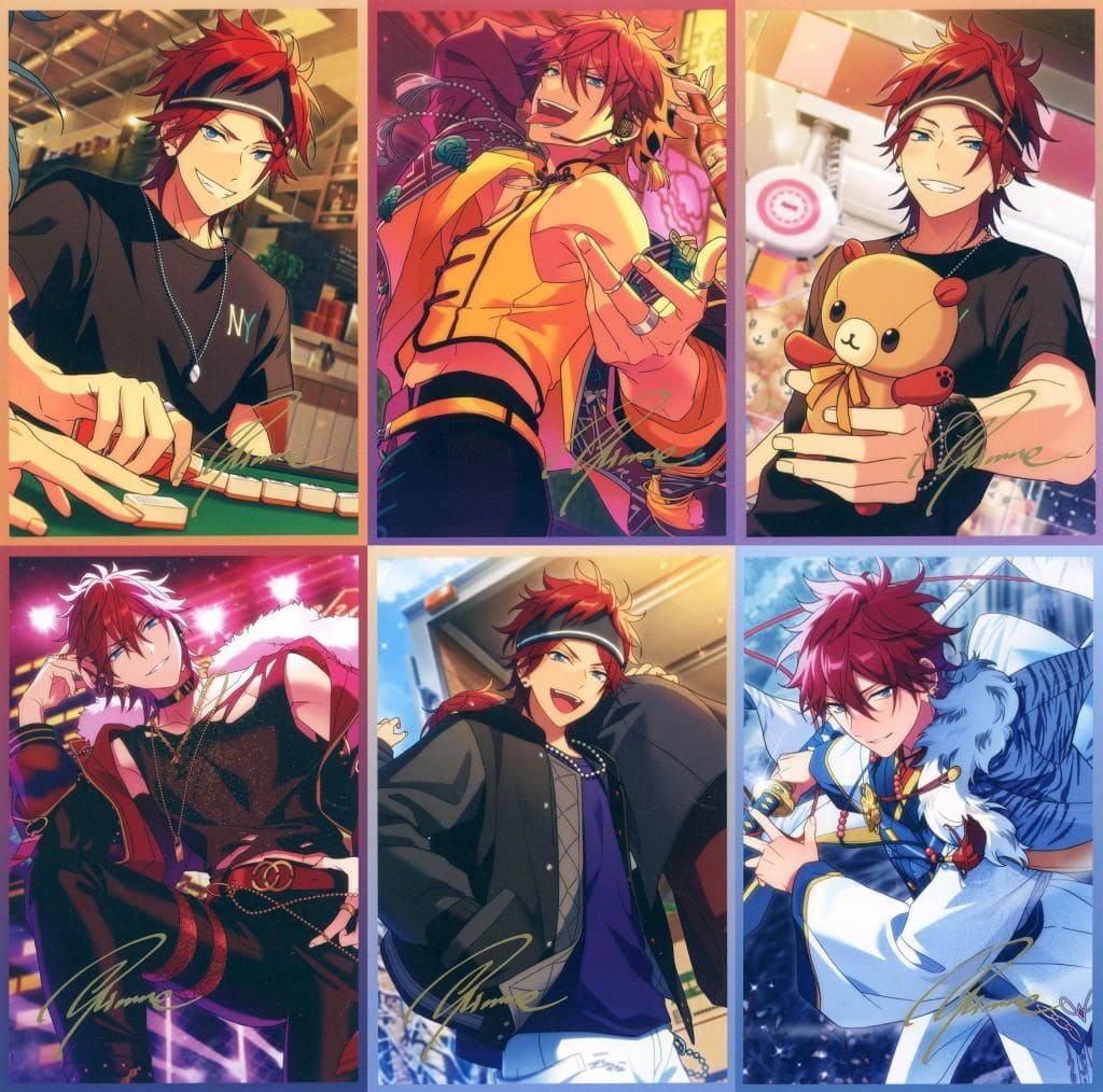 Ensemble Stars!! Amagi Rinne 2024 Desk Calendar Postcard Set
