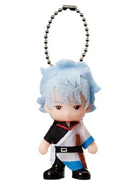 Gintama Gintoki Sakata Kichatte Mascot Keychain