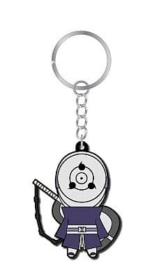 Madara Uchiha Rubber Keychain Collection Vol. 4 D4 from Naruto Shippuden, Approx. 30 x 50 mm
