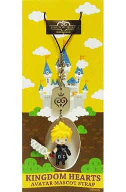 Kingdom Hearts Mobile Avatar Mascot Strap Vol. 3 - Square Enix Used Collectible