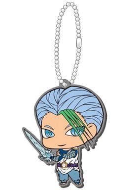 Touya Rubber Mascot Keychain Vol. 2 Dark Tournament Arc from Yu Yu Hakusho by Union Creative International, Height Approx. 50 mm