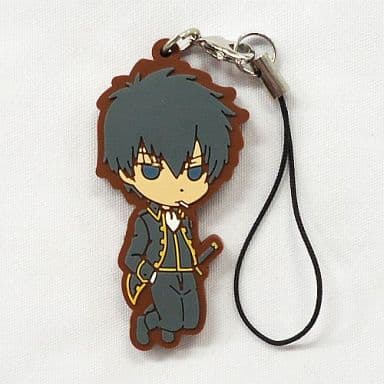 Toshiro Hijikata Rubber Strap from Gintama - Movic Collectible Mascot, Approx. 3.5 x 5.5 cm, Pre-Owned, No. 5