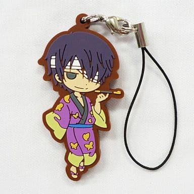 Shinsuke Takasugi Gintama Rubber Strap Collection Vol. 7 Movic Used Approx. 3.5 x 5.5 cm, No. 7