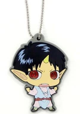 Shura Secret Rubber Mascot Keychain Vol. 7 from YuYu Hakusho, Approx. 50 mm, Union Creative International