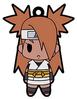 Chocho Akimichi Rubber Keychain Collection Ring Key Holder from Boruto: Naruto the Movie, Height Approx. 6 cm