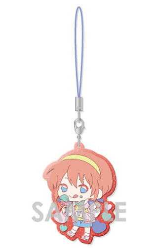 Kagura Gintama Clear Rubber Strap Collection Vol. 2 Retro Pop by Sol International, Approx. 70 mm, Pre-owned