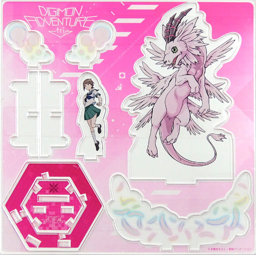 Hikari & Holydramon Acrylic Stand – Digimon Adventure tri.