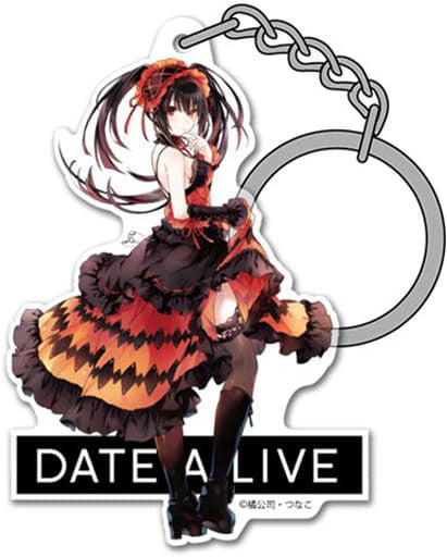 Kurumi Tokisaki Acrylic Keychain - Date A Live (Approx. 60mm, Pre-owned)
