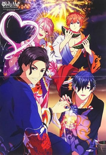 PASH! August 2021 Double-Sided Pinup Poster: Kazuha/Group