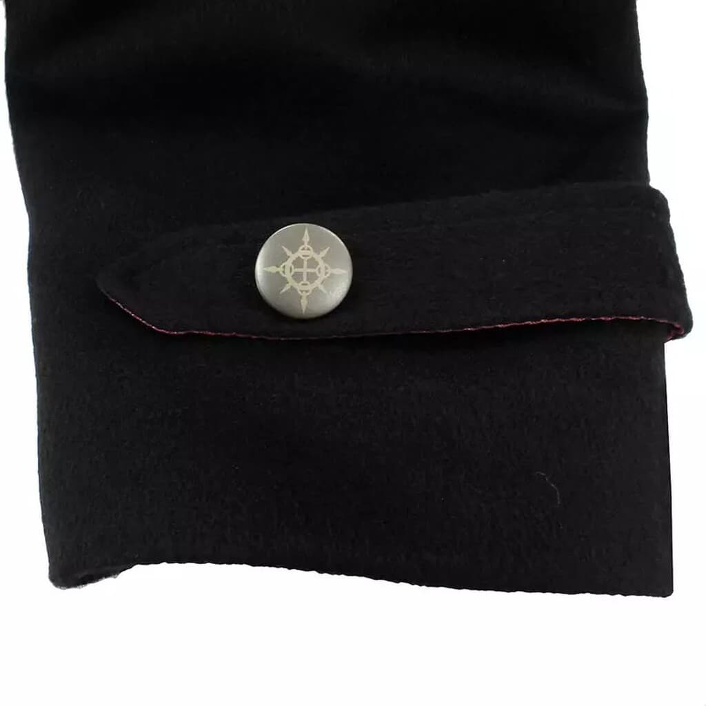 Kingdom Hearts III Axel Black Coat Men's L