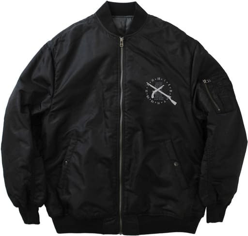 Kurumi Tokisaki MA-1 Jacket - Date A Live IV (Black, Size L, Pre-owned)
