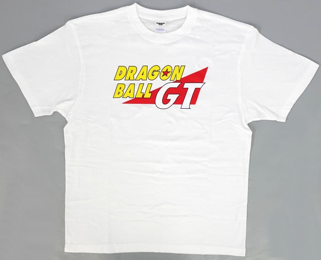 Dragon Ball GT Logo T-Shirt White Size L