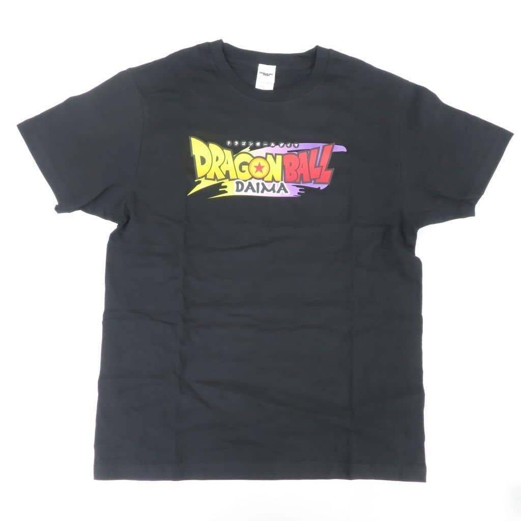 Dragon Ball DAIMA Logo T-Shirt Black Size L