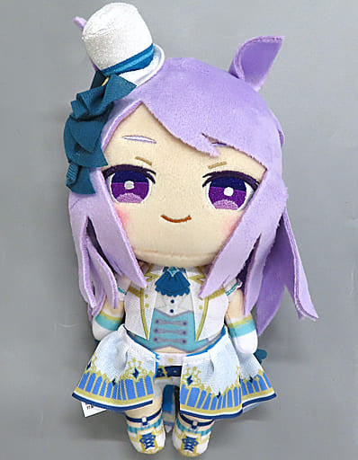 Mejiro McQueen Plush - 'Pasucara' Chibi Plushie from Uma Musume Pretty Derby Season 2 - eStream Store Limited (Approx. 20cm, Pre-owned)