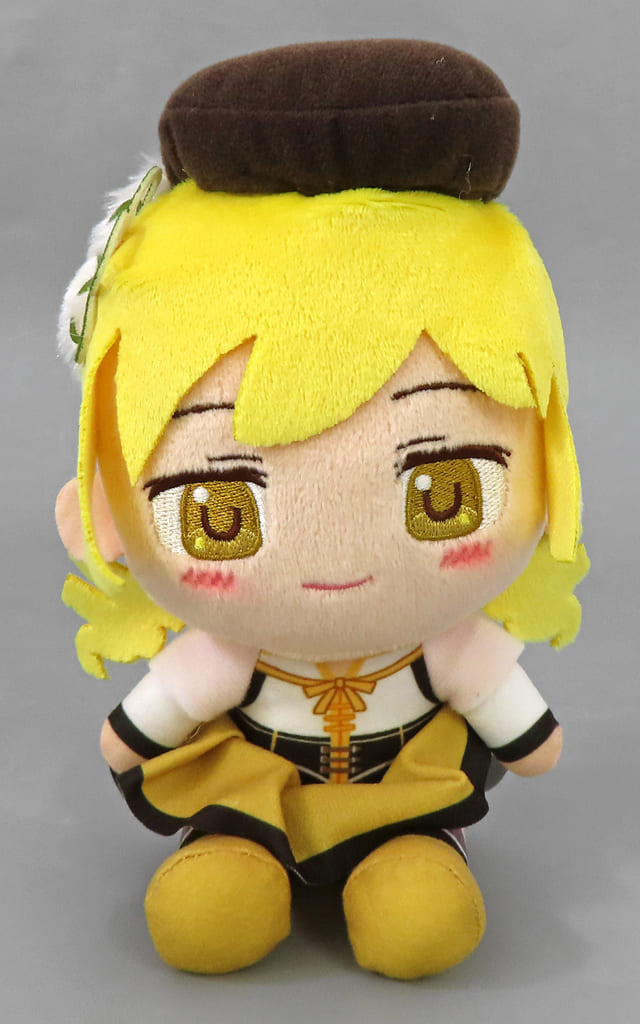 Mami Tomoe Beanbag Plush (Otedama Plush) - Puella Magi Madoka Magica - SK Japan - Approx. 15 x 10 x 8 cm (Pre-owned)