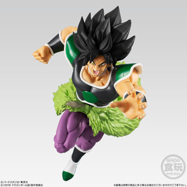 Broly Dragon Ball Styling Trading Figure - Dragon Ball Super Bandai Food Toy