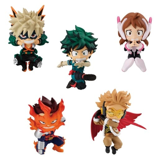My Hero Academia ADVERGE MOTION 5-Figure Special Set by Bandai - Pre-owned