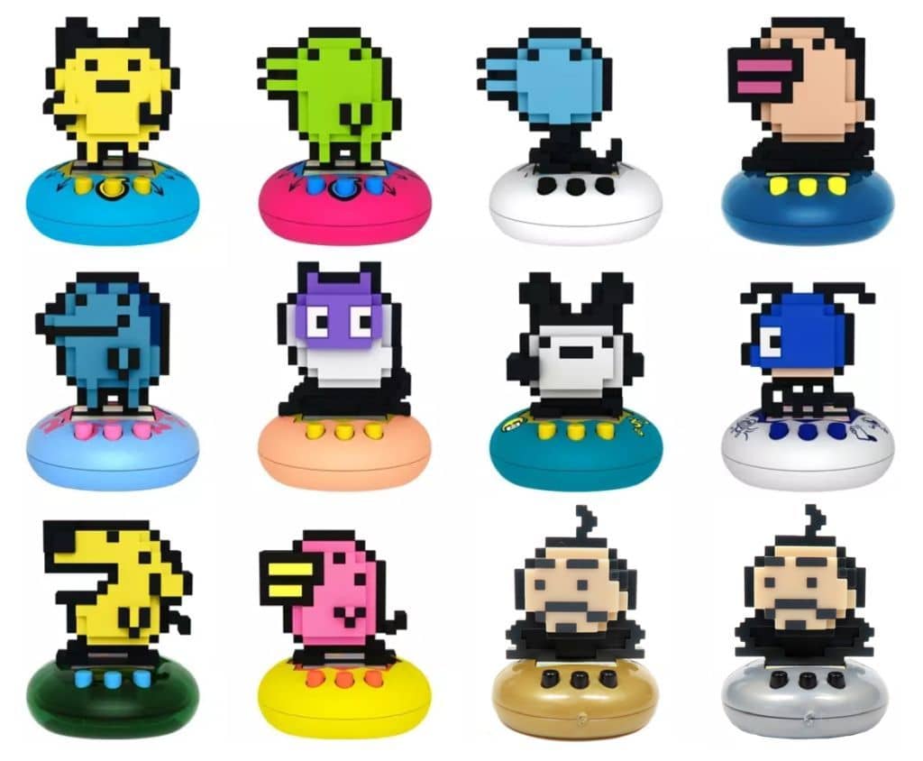 Tamagotchi Choco Sap Series 3 Complete 12-Type Figure Set