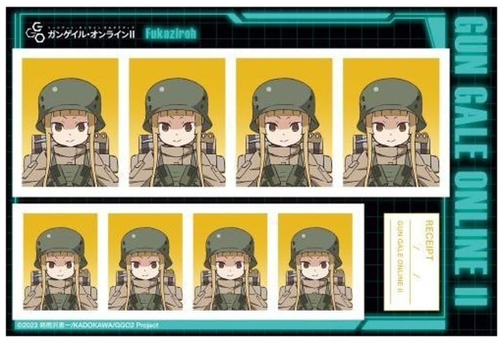 Fukajiro Sword Art Online Photo-Style Bromide Sticker