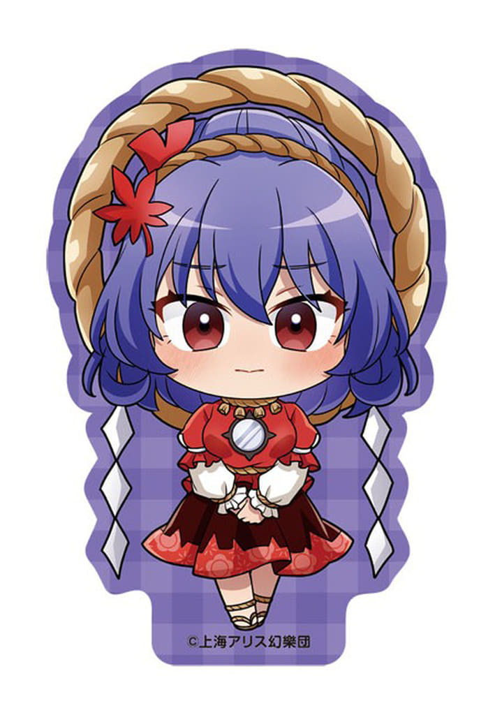 Kanako Yasaka Die-Cut PVC Sticker - Touhou Project 8.0cm x 5.5cm (Movic) Pre-owned