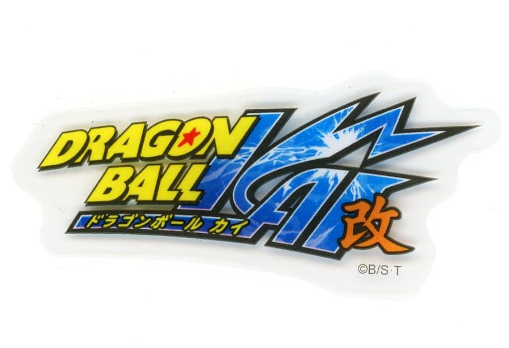 Dragon Ball Kai Clear Sticker Logo Dragon Ball Store Tokyo