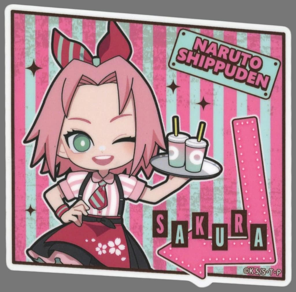 Sakura Haruno American Diner Sticker NARUTO Shippuden