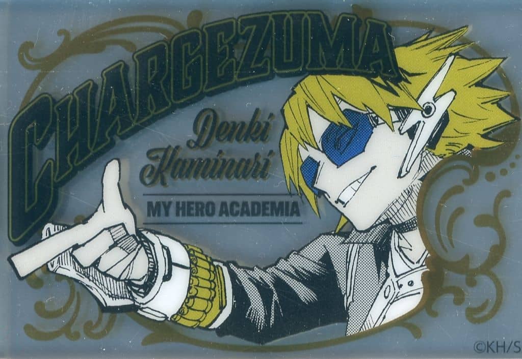 Denki Kaminari Acrylic Sticker (Pub Mirror Style) - My Hero Academia Original Art Exhibition Collection - Approx. 65 x 45 mm - Pre-owned