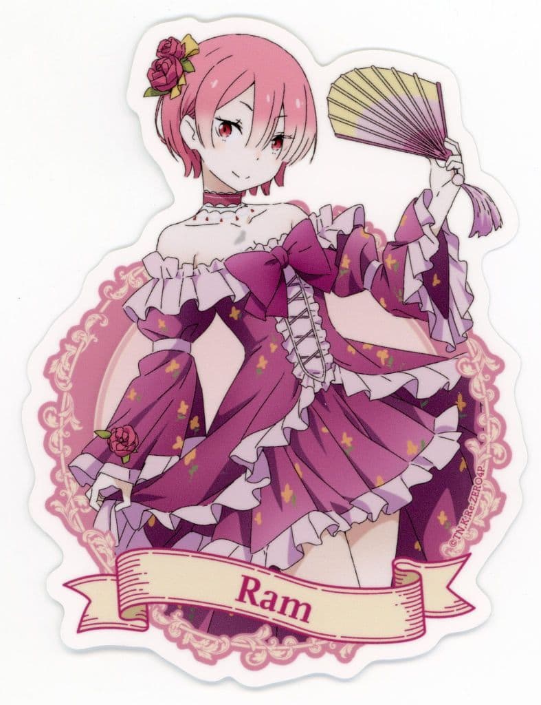 Ram Outdoor-Use Sticker Party Dress Ver. Re:ZERO