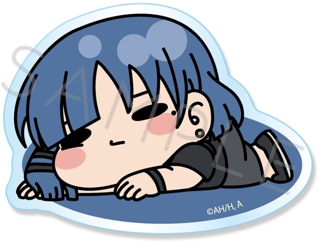 IC Ryo Yamada 5th Edition Clear Card Sticker - Bocchi the Rock!