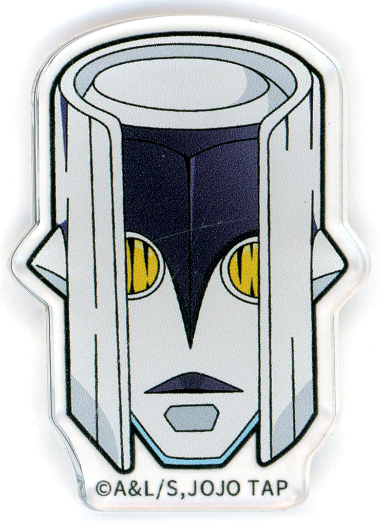 The Hand Acrylic Sticker Vol.2 - JoJo's Bizarre Adventure THE★JOJO WORLD - Approx. 5 x 5 cm - Bandai Namco Experience - Pre-owned