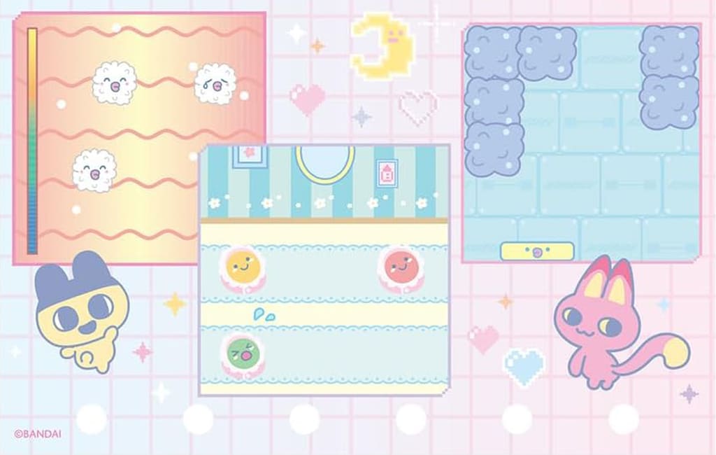 Tamagotchi Paradise Set 5 Tamamori Sticker Refill