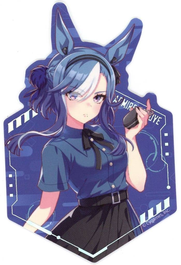 Umamusume Pretty Derby Original Artwork Sticker - Bic Camera Group Collaboration (Approx. 8.7 x 5.6 cm)