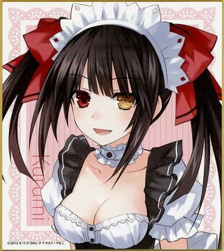 Kurumi Tokisaki Colored Shikishi Board - Date A Live 10th Anniversary D-5 Prize