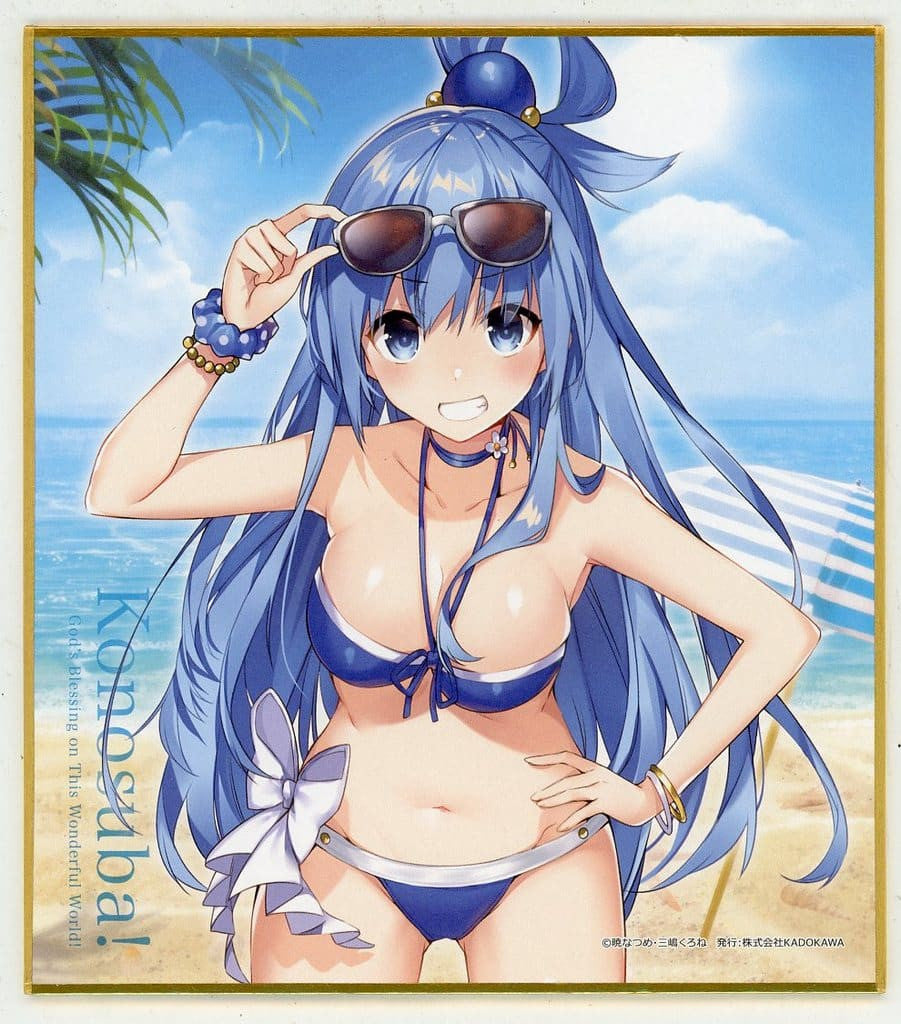 Aqua (Swimsuit Version) Mini Art Board KonoSuba 10th Anniversary