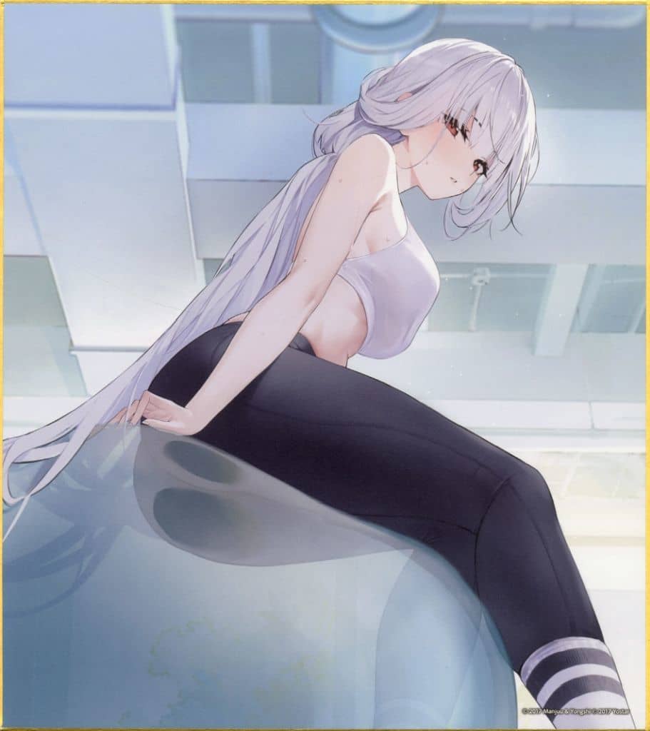 Azur Lane MAGIC Kuji G Prize Shikishi Board by MAGES. (Approx. 242 mm)