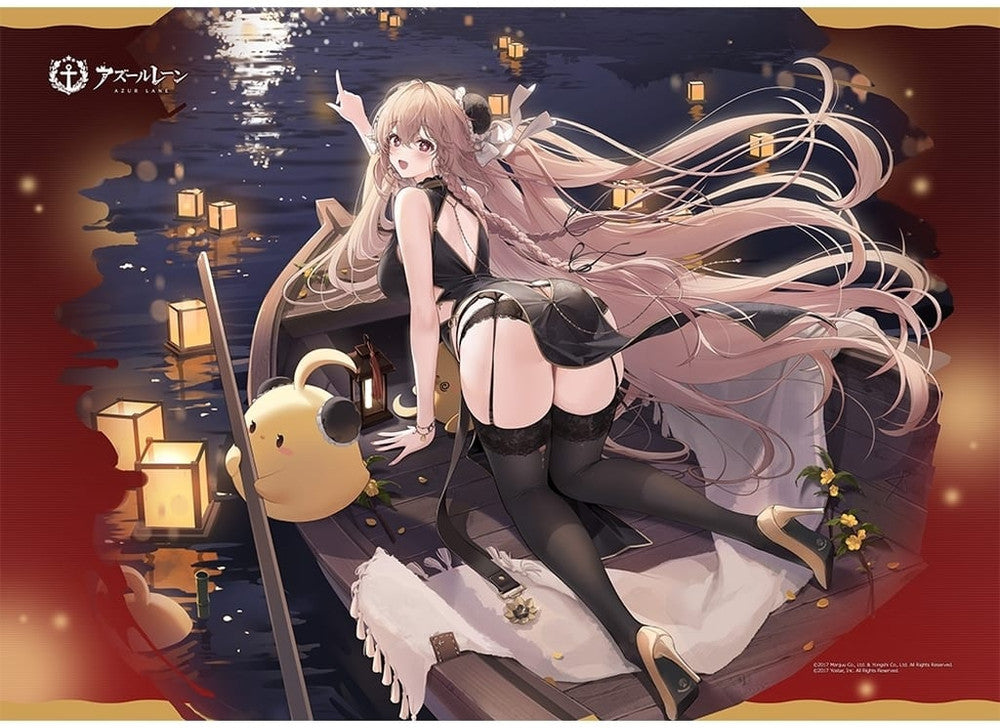 Anchorage (Ship and Moon) Duvet Cover - Azur Lane
