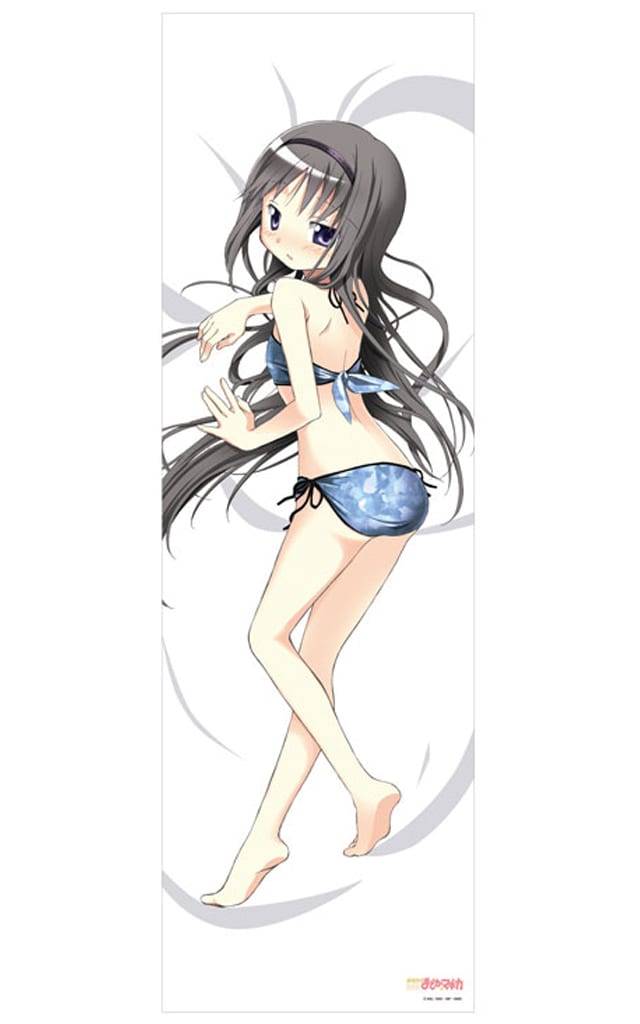 Homura Akemi Dakimakura Cover (Snow White 2WAY Tricot) - Puella Magi Madoka Magica - Movic - Approx. 160 cm - Pre-owned