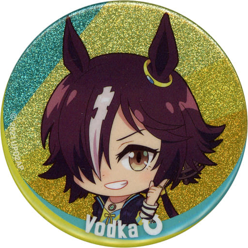 Vodka Glitter Can Badge - Umamusume Pretty Derby (Season 2) 56mm by Gray Parker Service (Pre-owned)